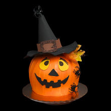 Load image into Gallery viewer, 2024 Jack-O'-Lantern Cake