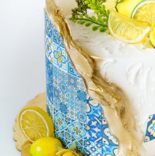 Load image into Gallery viewer, Cake 2 Lemon Blue Bliss