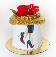 Load image into Gallery viewer, Cake 5 Lady in Heels