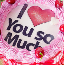 Load image into Gallery viewer, Cake 10 Red and White Cake with Cherries