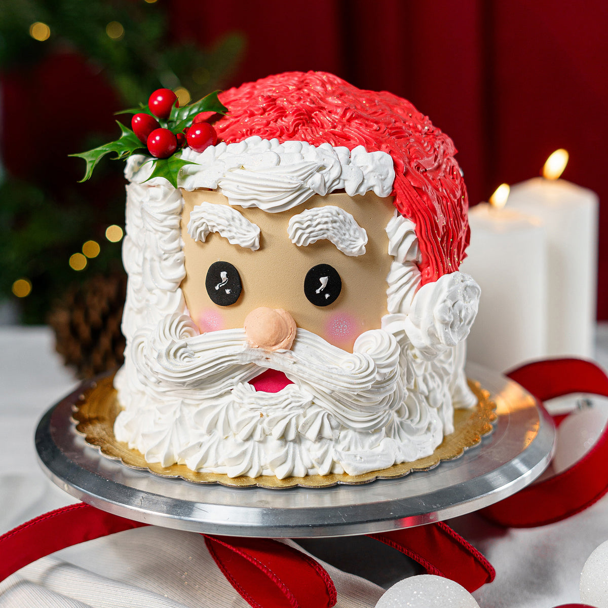 Art's Bakery Glendale 2023 Christmas Cake 13 Saint Nick