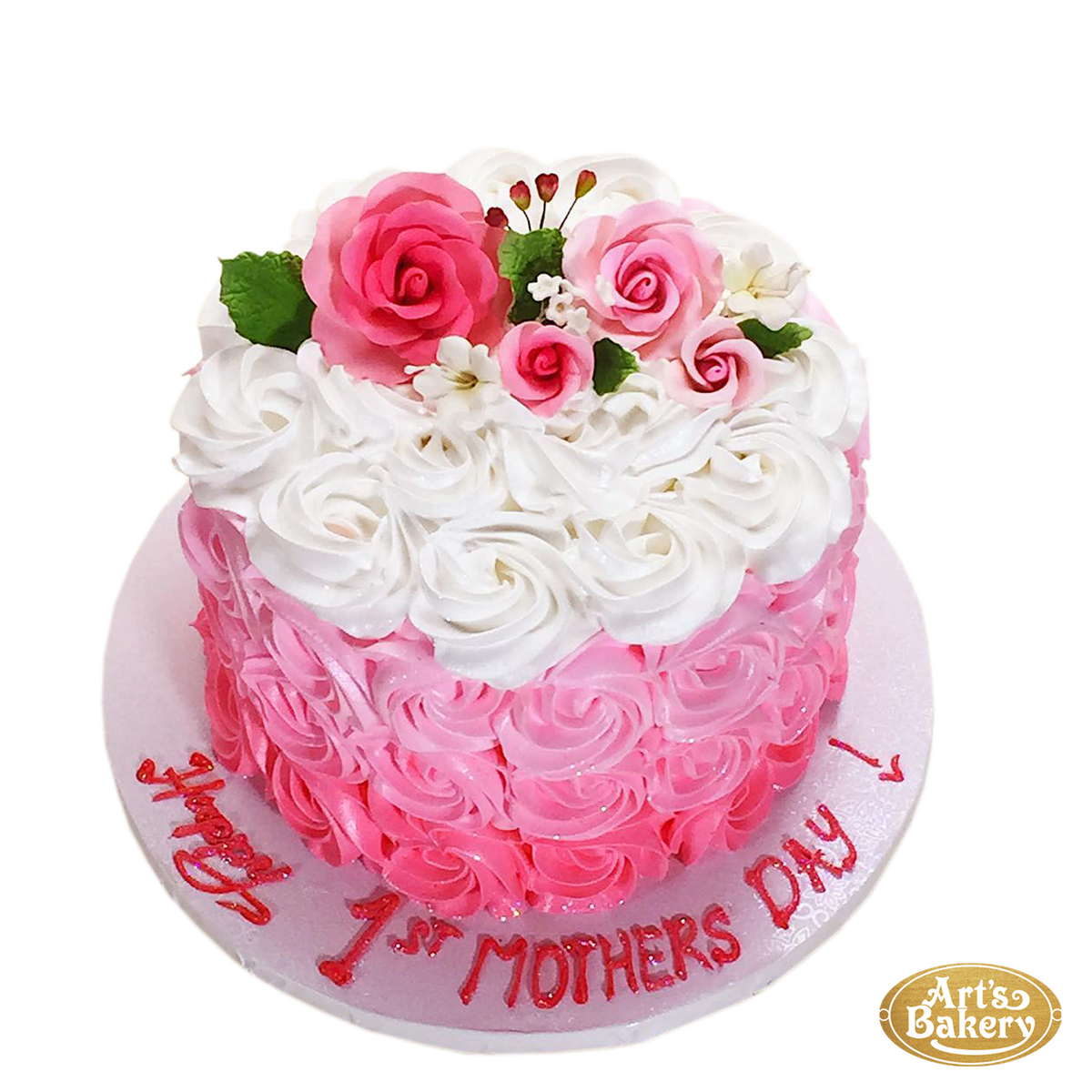 Art's Bakery Glendale Rose Frosting Cake 158