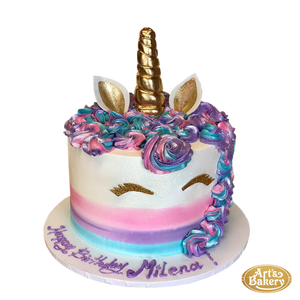 Arts Bakery Glendale Cake 09 (Unicorn Design)