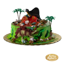Load image into Gallery viewer, Dinosaur Theme Cake 133