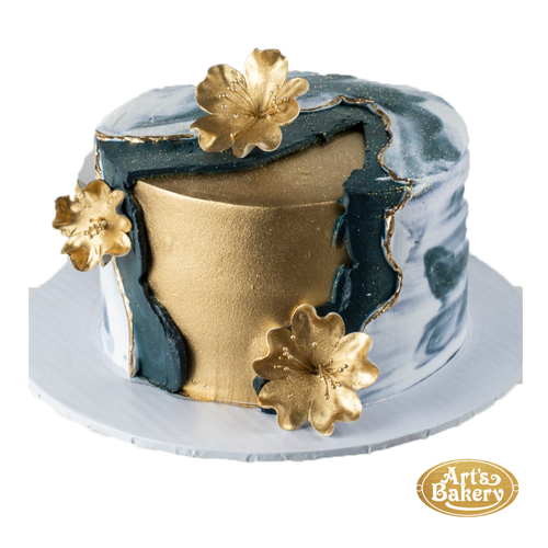 Golden Designer Cake 320