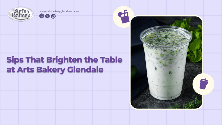 Sips That Brighten the Table at Arts Bakery Glendale