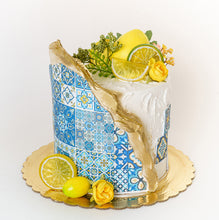 Load image into Gallery viewer, Cake 2 Lemon Blue Bliss