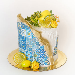 Cake 2 Lemon Blue Bliss