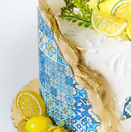 Cake 2 Lemon Blue Bliss