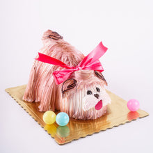 Load image into Gallery viewer, Cake 18 Cute Furry Friend with Red Ribbon Cake