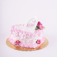 Load image into Gallery viewer, Cake 26 Pink Roses with White Heart