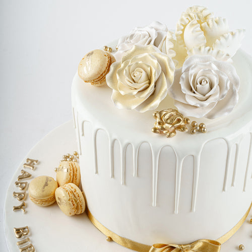 Elegant Birthday Cake