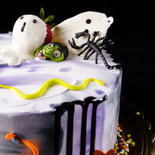 Load image into Gallery viewer, 2023 Graveyard Ghost Halloween Cake 5