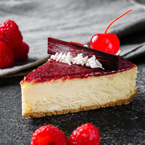 Cherry Cheesecake Slice