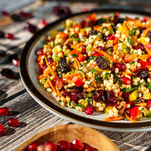 Couscous Salad with Walnuts and Pomegranate (Per Pound)