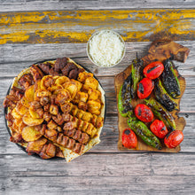 Load image into Gallery viewer, Family Kabob Platter #2 (6 &amp; 12 Person Serving Sizes)