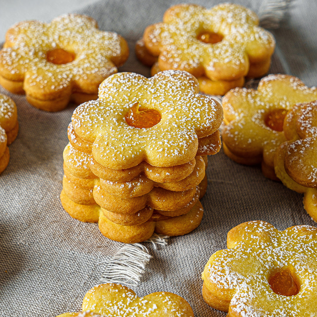 Flower Apricot Cookie (PER POUND)