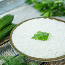 Load image into Gallery viewer, Yogurt with Cucumber Salad with Walnuts (Per Pound)