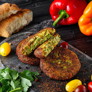 Zucchini Kotlet Plate