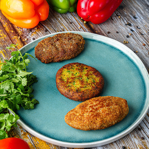 Kotlet Plate (Beef / Chicken / Zucchini)