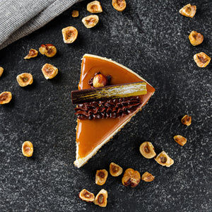 Caramel Cheesecake Slice