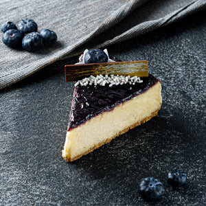 Blueberry Cheesecake Slice