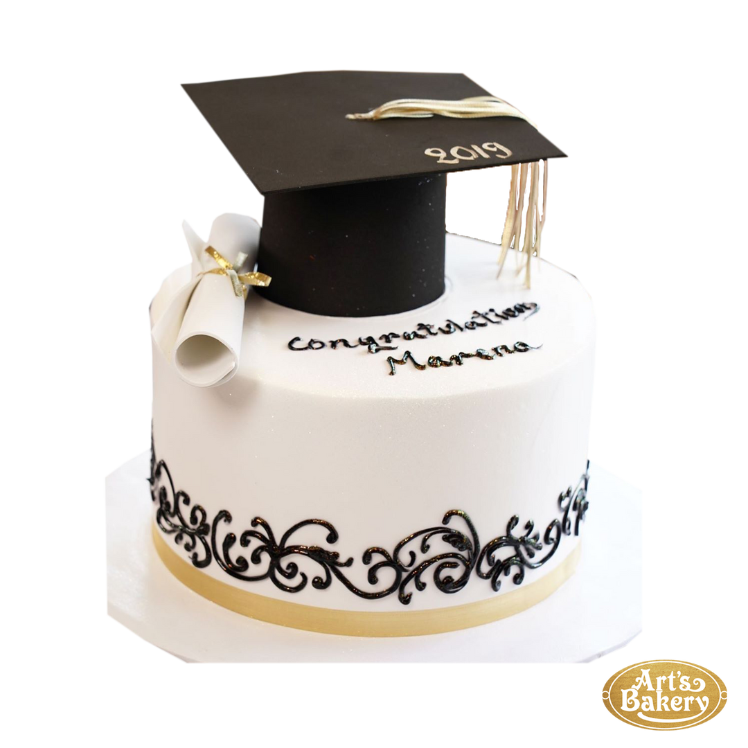 Arts Bakery Glendale Graduation Cake 