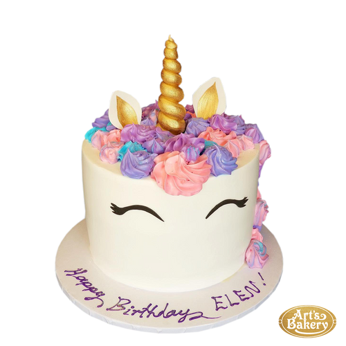 Arts Bakery Glendale Cake 12 (Unicorn Design)