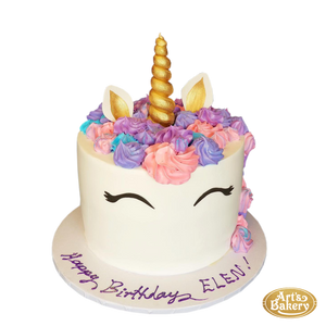 Arts Bakery Glendale Cake 12 (Unicorn Design)