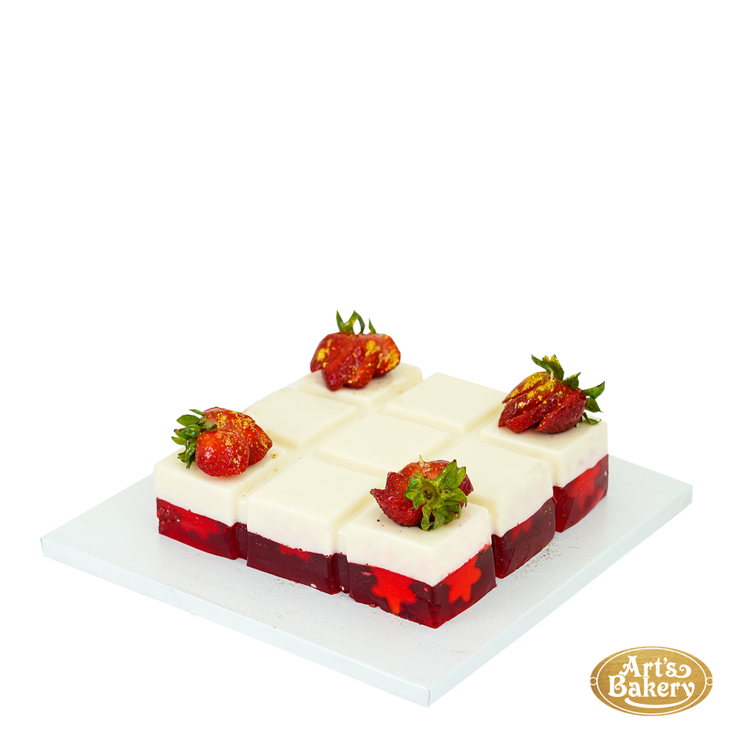 Arts Bakery Glendale Strawberry Vanilla Jello