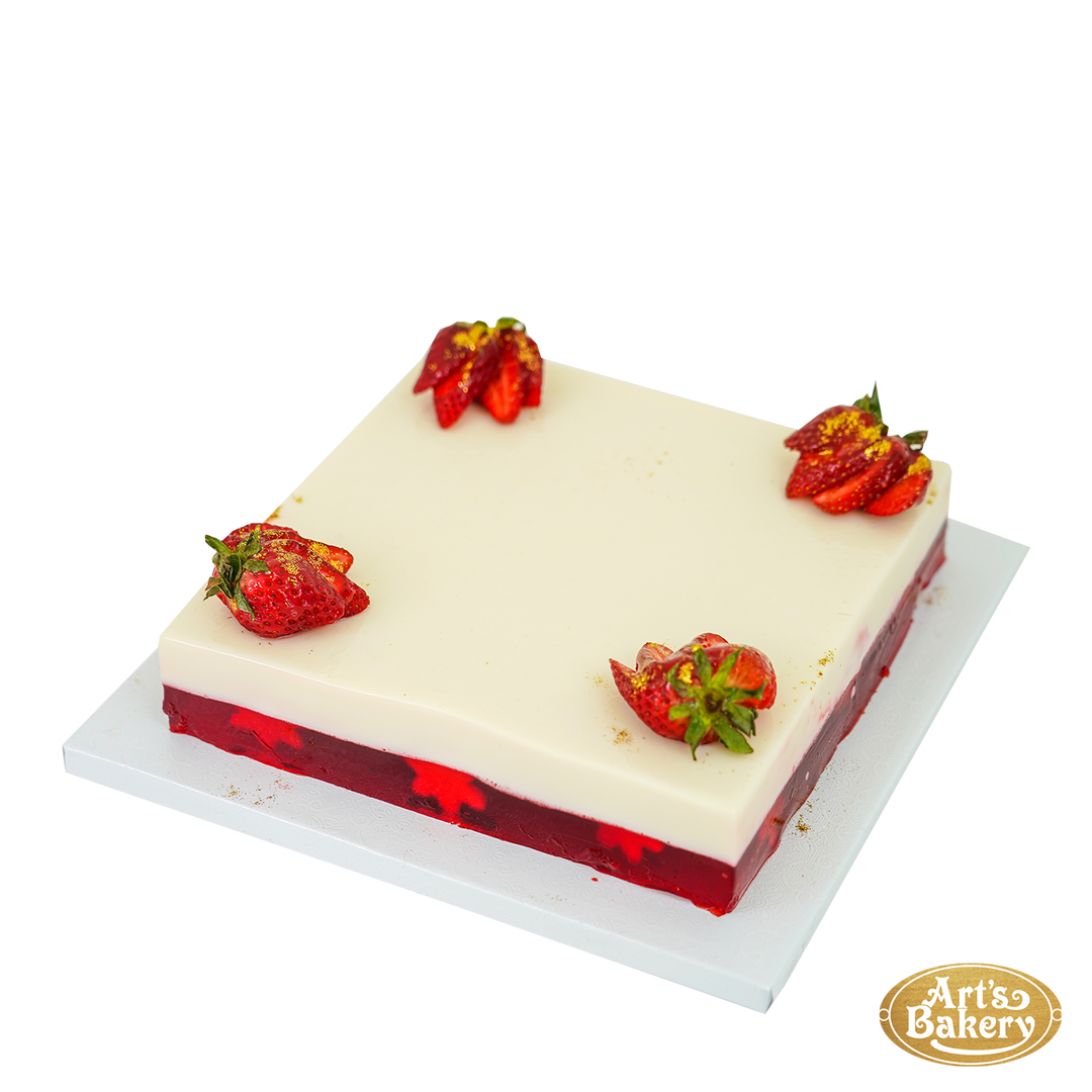 Arts Bakery Glendale Strawberry Vanilla Jello