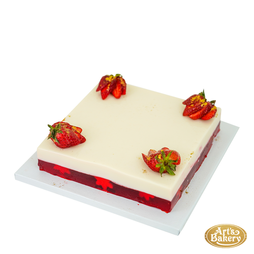 Arts Bakery Glendale Strawberry Vanilla Jello