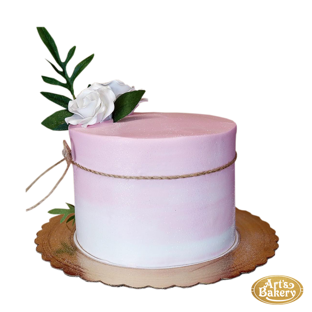 Simple String Tied Designer Cake 51