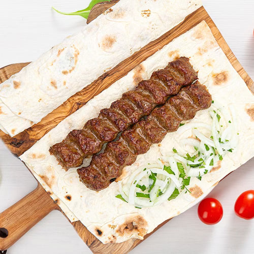 Beef Lulah Kabob Wrap