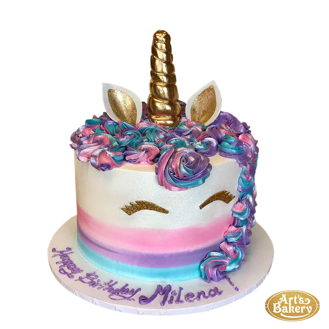 Arts Bakery Glendale Cake 09 (Unicorn Design)
