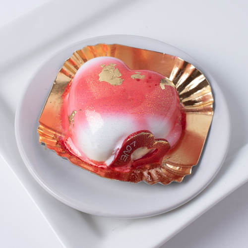 Valentines Day Strawberry Mousse