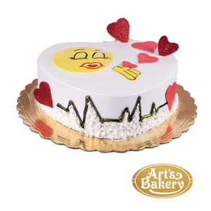 Heart Shape Valentines Day Cake 6