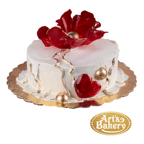 Heart Shape Valentines Day Cake 7