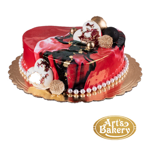 Heart Shape Valentines Day Cake 9