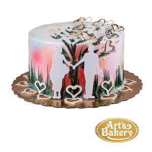 Heart Shape Valentines Day Cake 10