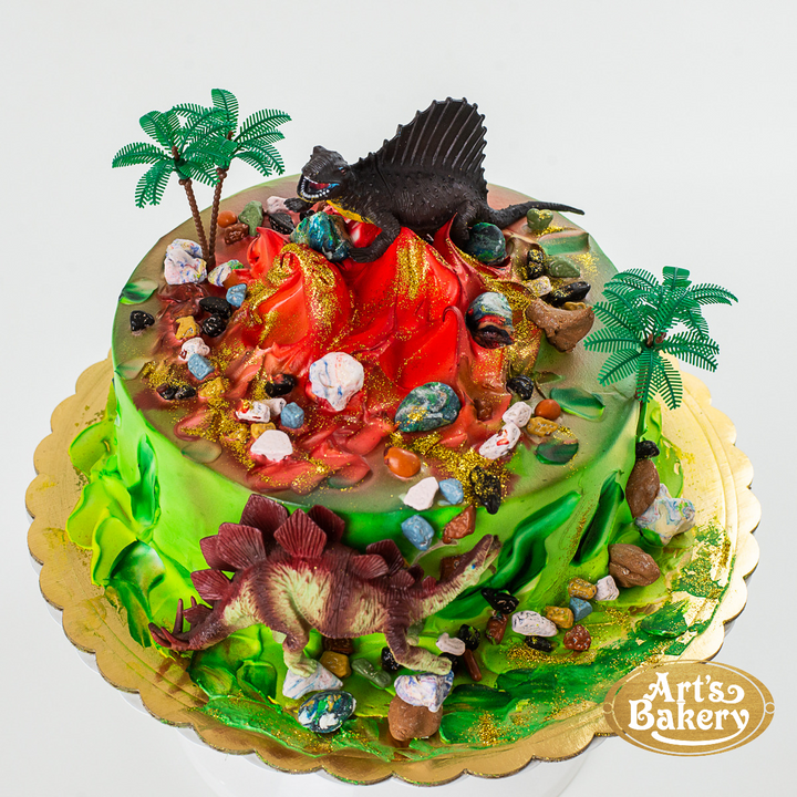 Dinosaur Theme Cake 133