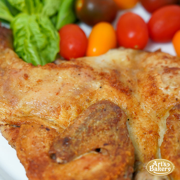 Arts Bakery Glendale Fried Cornish Hen Chicken with 2 Sides