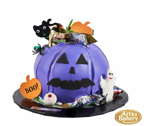 Halloween Pumpkin Cake 63