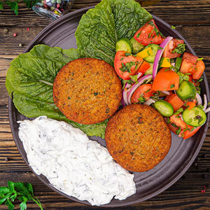 Zucchini Kotlet Plate