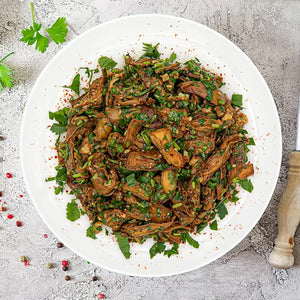 Pan Seared Eggplant Salad with Walnuts (Per Pound)