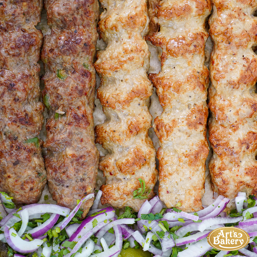 Arts Bakery Glendale Lulah Kabob Family Platter (6, &amp; 12 Person Serving Sizes)