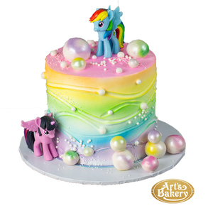 Pony Rainbow Cake 206