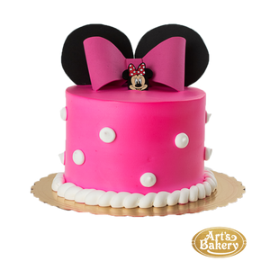 Minnie Mouse Bow Pink Cake 135