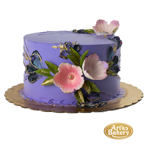 Purple Flower Cake 129