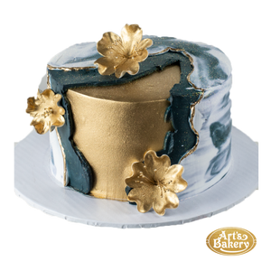 Golden Designer Cake 320